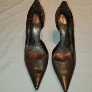 Brown Dorsey stiletto